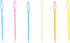 100Pcs Plastic Sewing Needles,Colorful Large-Eye Knitting Needles Yarn Lacing Weaving Needle Learning Needles for DIY Sewing Handmade Crafts(9cm)....