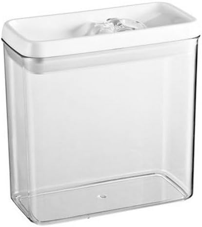 Felli Flip Tite Acrylic Food Storage Rectangular Canister, 91 oz....