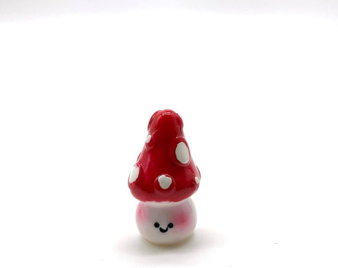 7pcs Red Mini Mushrooms Crafts Little Fairy Garden Mushrooms Tiny Resin Mushroom Decor Fake Mushroom Miniatures Statue for Bonsai Micro Landscape ...