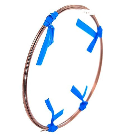 15 Feet High-Copper Wire Solder, Self-Fluxing, 18 Gauge Cadmium-Free Made in USA by CRAFT WIRE...