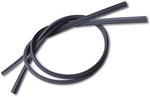 Yahpetes Car Wiper Blade 2 Pcs Windshield Wiper Rubber Strip 32" Car Vehicle Insert Rubber Strip Wiper Blade Natural Rubber Boneless Wiper For Car...