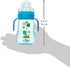 MAM Trainer Sippy Cup for Toddlers 1-3, 8 oz. Transition Drinking Cup with Extra-Soft Spout, Spill-Free Nipple, and Non-Slip Handles, for Boys 4+ ...