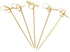 Concession Essentials Bamboo Cocktail Picks - 300 Pack - 4.1 inch - with Looped Knot. Cocktail and Hors' D'Oeuvre, 4" (Pack of 300)...