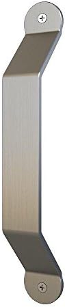 JUBEST 10" Satin Nickel Side Mount Handle Pull for Sliding Barn Door American Style...