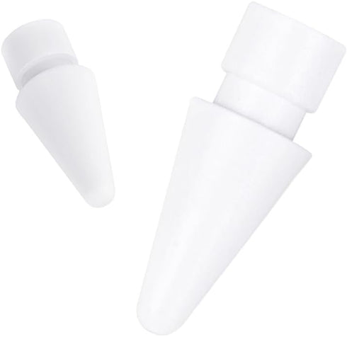 Upgraded Replacement Tips for Apple Pencil,No Wear Precise Control Stylus Pen Tip,Compatiable with 1st and 2nd Generation Pencil Tip,White,6 Pack...