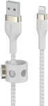 Belkin BoostCharge Pro Flex Braided USB A to Lightning Cable 2M/6.6FT - MFi Certified 20W Power Delivery iPhone Charger Cord - Apple Charger USB A...