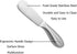 sweetfamily Spreader Knife Set,6-Piece Cheese and Butter Spreader Knives,Mini Serving Tongs,Stainless Steel Multipurpose Butter Knives...