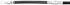 Dynamic Friction Company Front Right Brake Line Hose 350-13012 For 1990-1999 Subaru Legacy, 1993-2001 Subaru Impreza...
