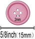 Libiline 100pcs Resin Button Solid Color 4Holes Craft Clothe Sewing Card Making Sweater Shirt (Multi-Color, 5/8"(15mm))...