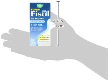 Nature's Way Super Fisol Fish Oil, Supports Heart and Joint Health*, 90 Softgels...