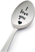 Couple Gift Spoons for Boyfriend Girlfriend I Love You Gifts Spoon for Him Her Anniversary Christmas Gift for Husband Wife Coffee Tea Lover Gifts ...