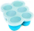 WeeSprout Silicone Freezer Tray with Clip on Lid Perfect Food Storage Container for Homemade Baby Food, Vegetable, Fruit Purees, and Breast Milk (...