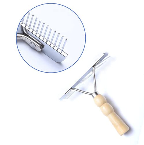 1PCS Pet Comb Dog Cat Grooming Open Rake Comb/Medium And Large Pet Rake Comb...