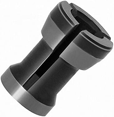 3Pcs Assortment Chuck (6mm 6.35mm, 8mm) Router Collet Set 6mm 6.35mm 8mm Chuck Heads Adapter for Drills Engraving Trimming Carving Machine Electri...