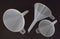 Funnel Filter Polypropylene Plastic with Holding Tab 100mm...