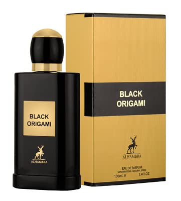 Maison alhambra Black Origami Eau De Parfum Spray 3.4 Ounce (Unisex)...