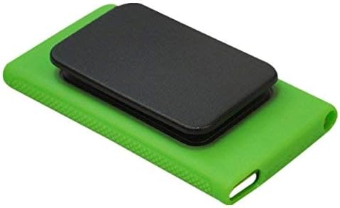 for Apple iPod Nano 7 Case, Belt Clip TPU Rubber Gel Soft Skin Case Cover for Apple iPod Nano 7th Generation 7G 7 + Clear Soft TPU Skin Case Cover...