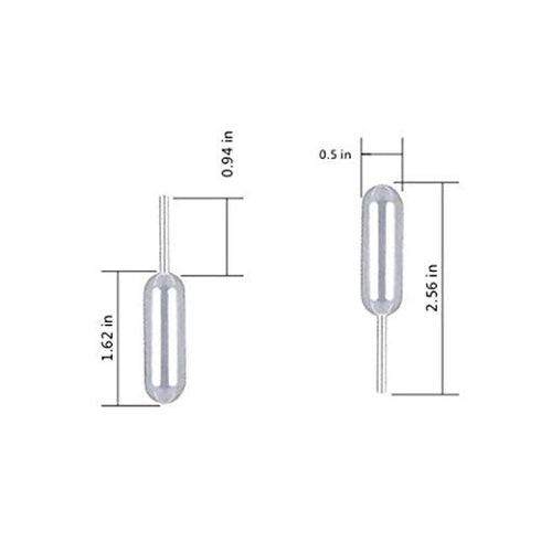 4ml Dessert Pipettes 80PCS Plastic Squeeze Transfer Pipettes Dropper Liquid Injector for Cupcake Strawberries...