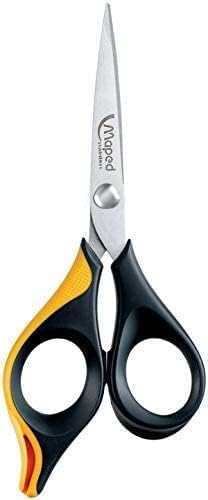 Maped Ultimate Precision Scissors, 5 Inch - Ambidextrous Design - Secure Grip for Precision Work - Sharp & Durable for Crafting - Right & left Han...