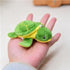 Green Mini Tortoise Plush Stuffed Animal, Cute Plush Sea Turtle Keychain Pendant Cartoon Plush Doll Birthday Gift Bag Accessories, Stuffed Animals...