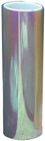 DIYAH 12 X 48 inches Self Adhesive Shiny Chameleon Headlights Tail Lights Fog Lights Films,Film Sheet Sticker,Tint Vinyl Film (Clear)...