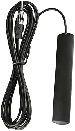 Car Antenna, Universal AM/FM Radio Antenna, 5M/16ft, Black, Compatible with Car Stereo Receiver, Media Head Unit, Marine Boat Radio...