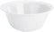 Sterilite Plastic Bowl 6 Qt. White Bulk 2 pack...