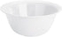 Sterilite Plastic Bowl 6 Qt. White Bulk 2 pack...
