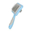 Dog Brush Cat Brush,Pet Grooming Brush,Self Cleaning Cat Dog Slicker Brushes with Smooth Handle, Removes Loose hair & Tangles,Skin Friendly & Prom...