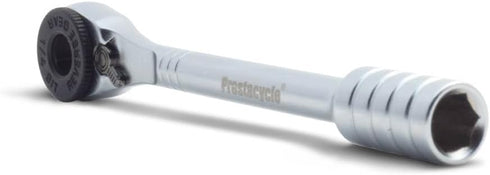 Prestacycle Prestaratchet Micro, Heavy-Duty Mini Ratchet & 1/4 Bits for Bike Repair & Maintenance, 40Nm Small Ratchet & Screwdriver with 6 Hex Bit...