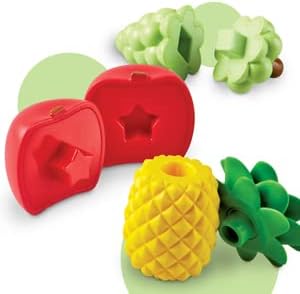 Learning Resources Snap-n-learn Fruit Shapers,Fine Motor Toy for Toddlers, Ages 2+...