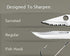 Lansky Spyder Knife Sharpener: Specially Designed for Serrated Knife Sharpening - LTRSP...