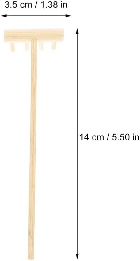 GANAZONO Meditation Tools 12pcs Mini Zen Garden Rakes Zen Garden Tools Sand Rake Set Zen Garden Accessories for Meditation Tabletop Decoration...