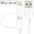 Apple MFi Certified 2 in 1 iPhone Charger Lightning Cable and Micro USB to USB Charger Cord, Compatible iPhone X, 8, 8 Plus,7 Plus, Android Data C...