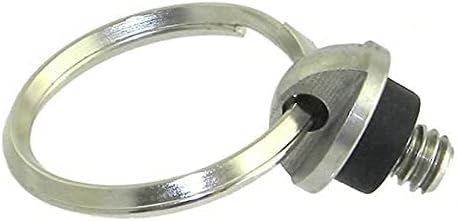 Metal Split Ring 1/4" Camera Mount for QR Quick-Release Neck Strap, R-Strap...