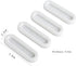 4 Pcs Window Plastic Stick on Cabinet Handles, Self Adhesive Handles Stick on Knobs for Cabinets and Drawers, Plastic Cabinet Handles for Kitchen ...