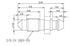 Stainless Steel Bleeder Bleed Nipples Screw -3 AN AN3 3/8 x 24 Thread Brake Caliper Clutch Fitting Natural...