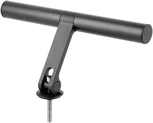 Bicycle Handlebar Extension Bracket,Aluminum Alloy Bicycle Handlebar Extender for Bicycle Led Light Code Table Mobile Phone Holder (Black)...