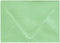 Limeade Green A1 Euro Flap Envelopes, 3 5/8 x 5 1/8 inches, Set of 10, Made from Pop-Tone Paper...