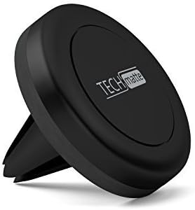 TechMatte Car Mount, MagGrip Air Vent Magnetic Universal Car Mount Holder for Smartphones Including iPhone 7, 6, 6S, Galaxy S7, S7 Edge Black, Por...