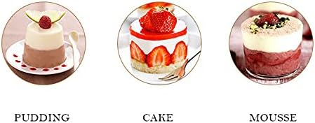 Set of 6 Nonstick Individual Tumblers Popovers| Chocolate Molten Pans| Pudding Cups| Raspberry Souffle Pot| Darioles Ramekins Brownies Mold - Size...