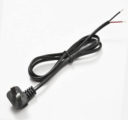Elbow 90 Degree Angle 18AWG 2 Prong Replacement Cord Lamp Repair Wire Home Appliance Repair Power Cord, Electrical Tool Replacement Power Cord...