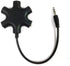 5-Way Multi Headphone Audio Splitter Connector Headphone, 3.5mm Audio Stereo Splitter Cable 1 Male to 5 Port Female Earphone Headset Adapter Compa...