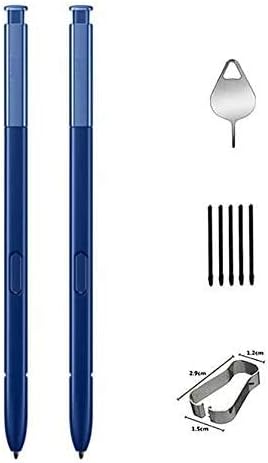 2PCS Galaxy Note 8 Pen Replacement Stylus Touch S Pen Galaxy Note 8 Note8 N950 Stylus Touch S Pen +Tips/Nibs+Eject Pin (Blue)...