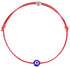 HUNO 6Pcs/Set Evil Eye Ankle Bracelet Lucky Amulet Blue Eye Waterproof String Anklets for Women Kabbalah Protection Jewelry-A...