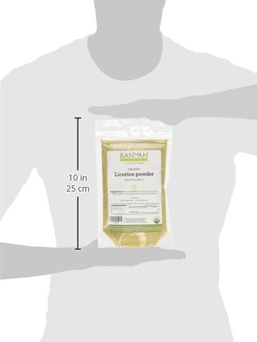 Banyan Botanicals Licorice Powder – Organic Licorice Root Powder (Glycyrrhiza Glabra) – for Supporting Healthy Digestion and Respiratory System Fu...