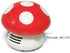 HONBAY Mini Cute Table Dust Vaccum Cleaner, Mushroom Shaped New Portable Corner Desk Vaccum Cleaner Mini Cute Vacuum Cleaner Dust Sweeper (RED)...