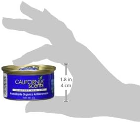 California Scents Spillproof Can Air Freshener Eco-Friendly Odor Neutralizer for Home, Car, & Much More, Newport New Car, 1.5 oz, 12 Pack...