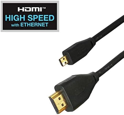 1 x 5 Foot Micro HDMI HD Video Cable for Compatible with All Gopro Hero and Other Make Action Cameras Models by Master Cables®...