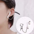 1 Pair (Need Ear Hole) Anti Lost Earring Strap Bluetooth Earphone Holders Accessories Unisex Anti-lost Earring Clip For AirPods Pro Earhooks-Style...
